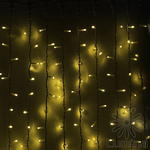 Вулична гірлянда Neo-neon Curtain 925Led 2.4x3м жовтий/білий IP65