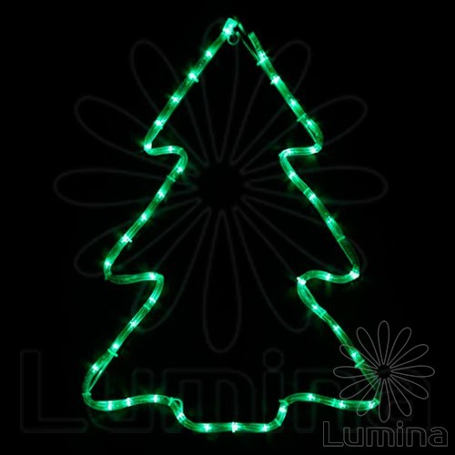 Світлодіодна прикраса Delux MOTIF Christmas tree 60x45cm 7flash зелен. IP44 EN